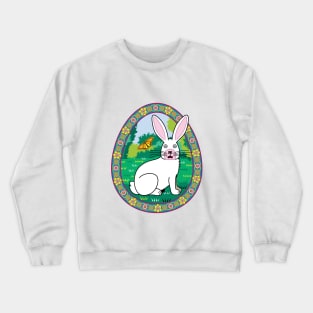 Wild Spring Rabbit Crewneck Sweatshirt